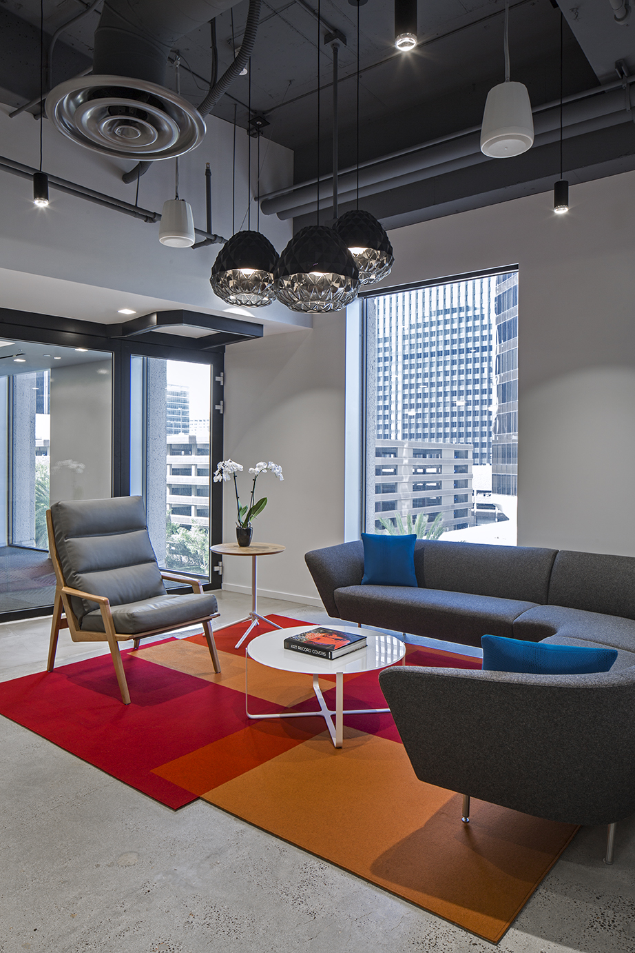 FTI Consulting lounging nook