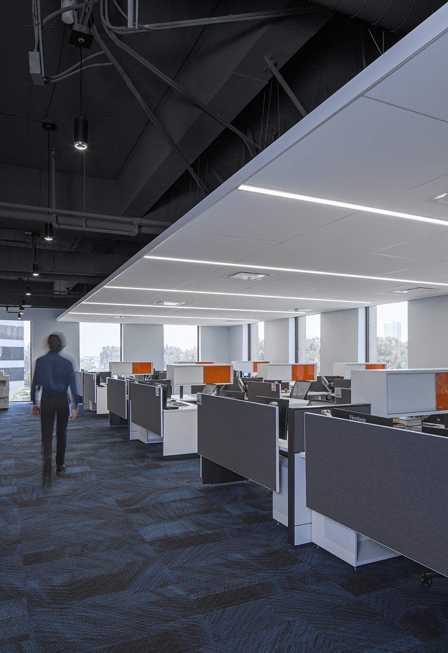 FTI Consulting Cubicle area