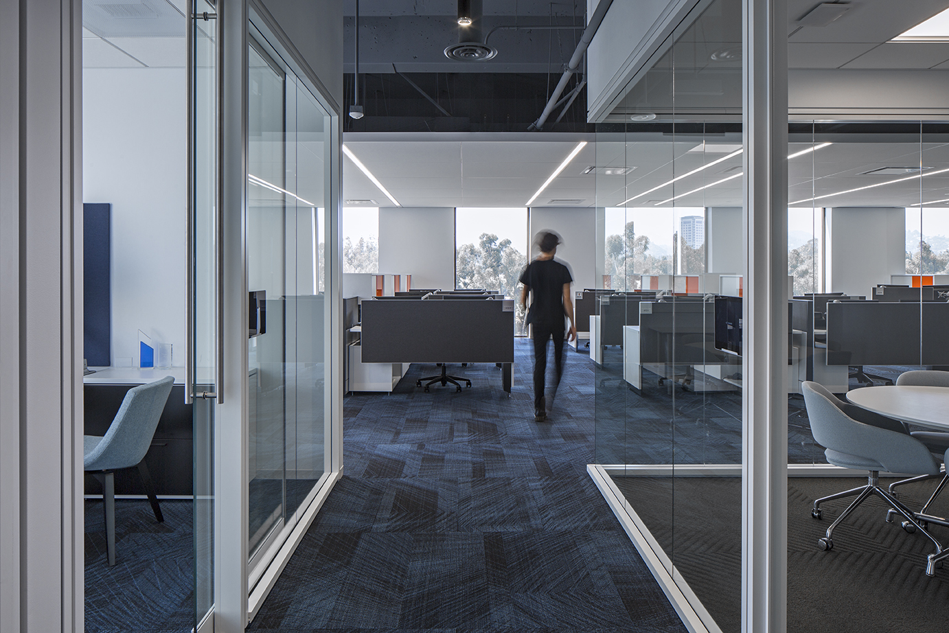 FTI Consulting open office area