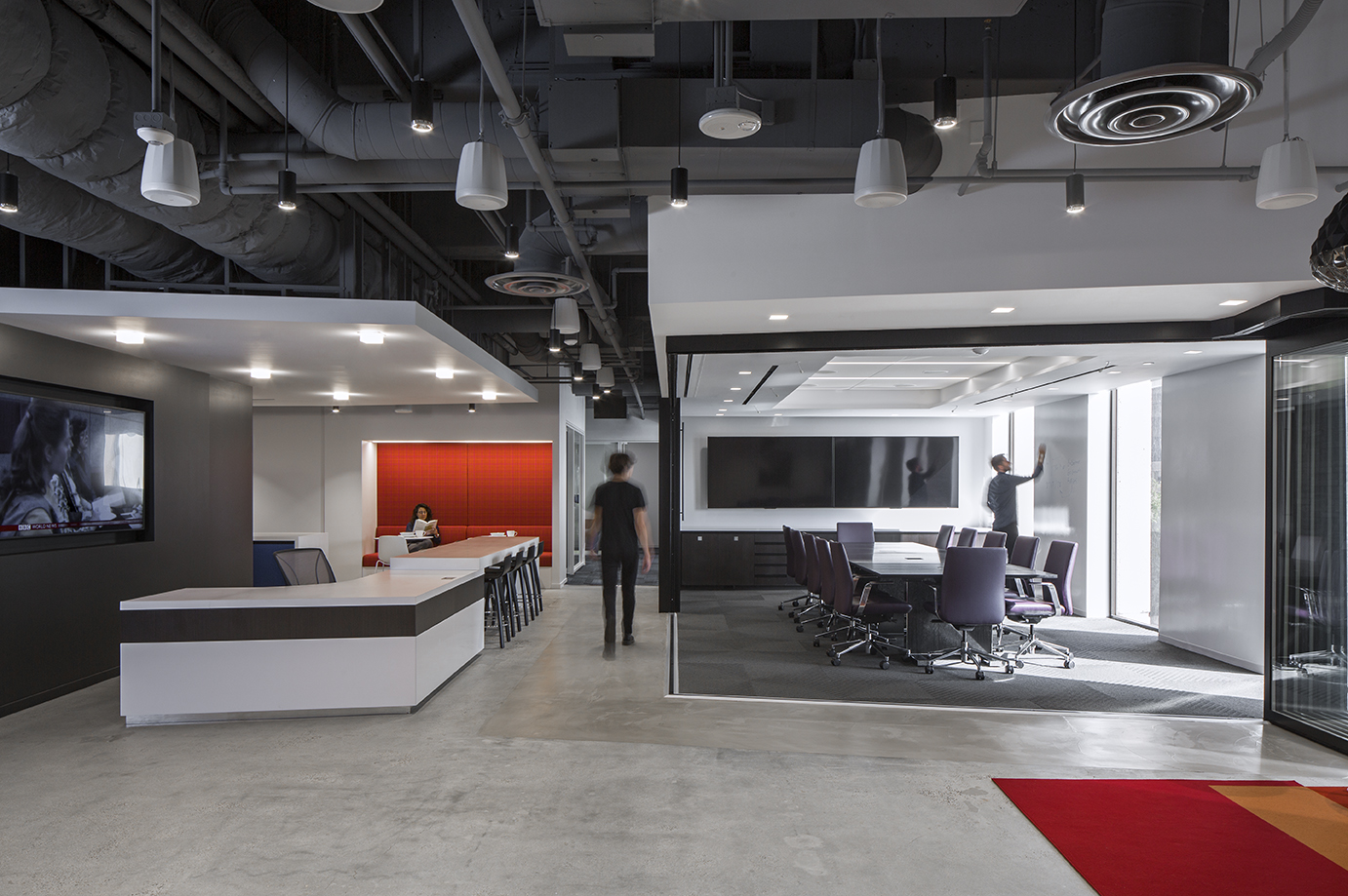FTI Conference room exterior and Lobby view