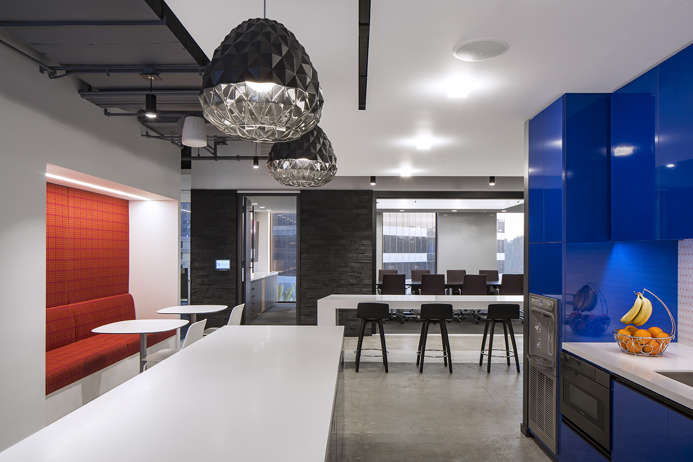 FTI Consulting employee kitchen area